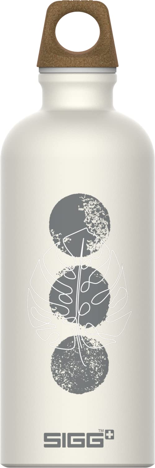 Sigg - Aluminium Water Bottle - Traveller MyPlanet Black - Climate Neutral Certified - Suitable For Carbonated Beverages - Leakproof - Lightweight - BPA Free