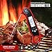 FoodOmeter Meat-Thermometer Instant Read Digital Thermometer for Grilling, BBQ, Food, Candy, Cooking and Kitchen (1 Pack)        