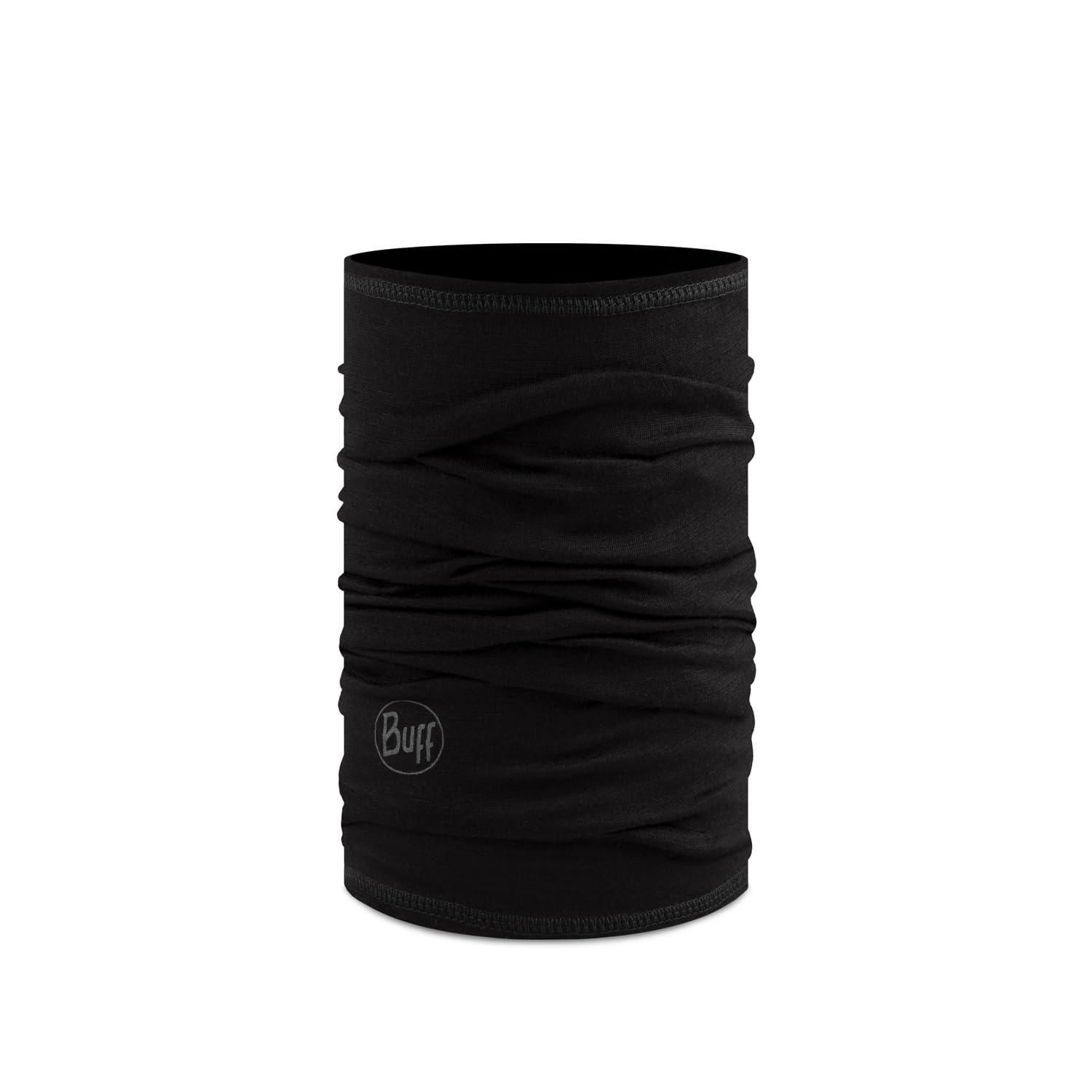 Buff Kids Solid Lightweight Merino Wool - Black, Child