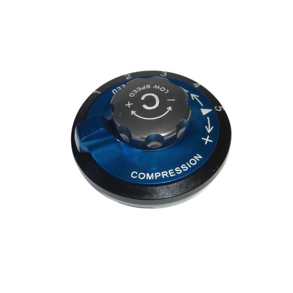 Suntour Unisex - Adult R2C2 Cover Cap Unit, Black/Blue, 1 Size
