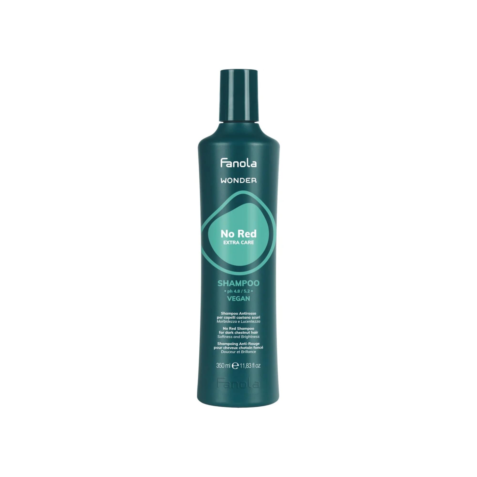 FANOLA WONDER W NO RED NO RED SHAMPOO SOFTNESS AND BRIGHTNESS 350 ML
