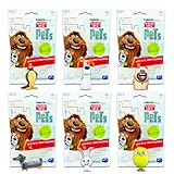 Secret Life of Pets Blind Bags Party Favors Packs -- 6 Pets Mystery Packs with Surprise Figure Toys (Party Supplies) (Blind Bags)
