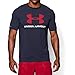 Under Armour Men's Sportstyle Logo T-Shirt, Midnight Navy (410)/Red, XXX-Large