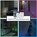 Plug in LED Night Light - Perfect Illumination NightLight Sensor 16 Colors & Carousal Mode - Comforting Night Lights for Kids or Adults - Eco-Friendly 30 Cents/Year - Best Slim Modern Light (2 Pack)