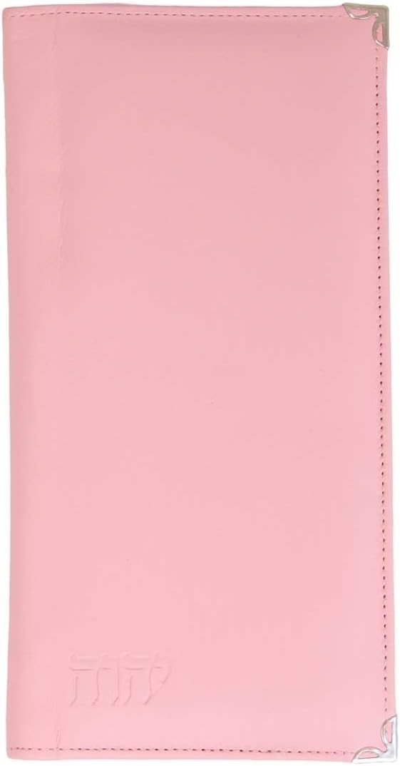 Deluxe Tract Folio and Organizer - Pink "Elegant" Leather