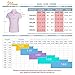 Girls Golf Dri Fit Polo Shirt for Age 5-15, JITIMAO Breathable Performance Short Sleeves T-Shirt Slim Fit