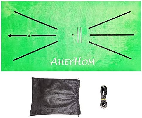 AHEYHOM Golf Training Mat, Mini Golf Practice Training Aid Rug for Swing Detection Batting, Game and Gift for Home/Office/Outdoor AHEYHOM Golf Training Mat, Mini Golf Practice Training Aid Rug for Swing Detection Batting, Game and Gift for Home/Office/Outdoor