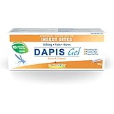 Boiron Dapis Gel, 40 g tube, Outdoor insect bites gel relief.Dapis gel relieves pain, itching & hives of insect bites. Safe f