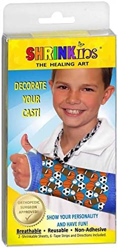 Amazon Com Shrinkins The Healing Art Washable Removable Cast