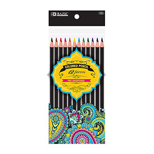 BAZIC 12 color Pencil Designer Series color Pencil (776)