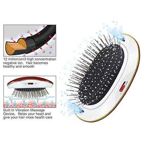 vibrating detangler brush