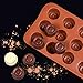 Chocolate Molds Silicone Candy Molds - Silicone Molds BPA Free Pinch Test Approved Food Grade Silicone Pack of 3