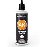 AK Interactive 3rd Gen Satin Varnish 100ml - Model Building Paints and Tools # 11238