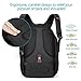 Uoobag Tigernu Series Business Laptop Backpack Slim Anti Theft Travel Computer Backpacks Environmentally Waterproof Laptops Bag For Men/Women 15.6Inch Black