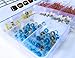 AIRNIX 200 Piece Assorted Heat Shrink Solder Sleeve Crimpless Butt Splice Connectors