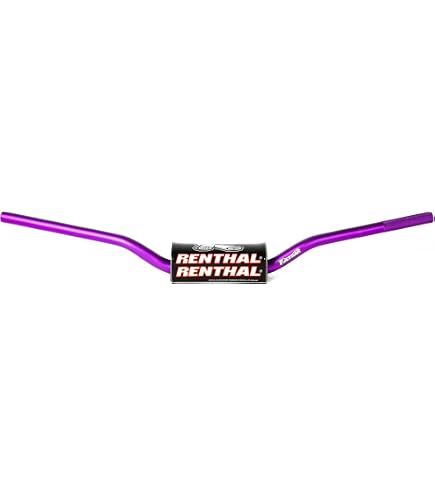 Amazon.com: Renthal 839-01-TT Fatbar Handlebar - 839 Bend 