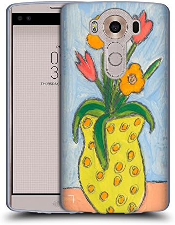 Official Wyanne Little Vase Of Flowers Nature Soft Gel Case for LG V10