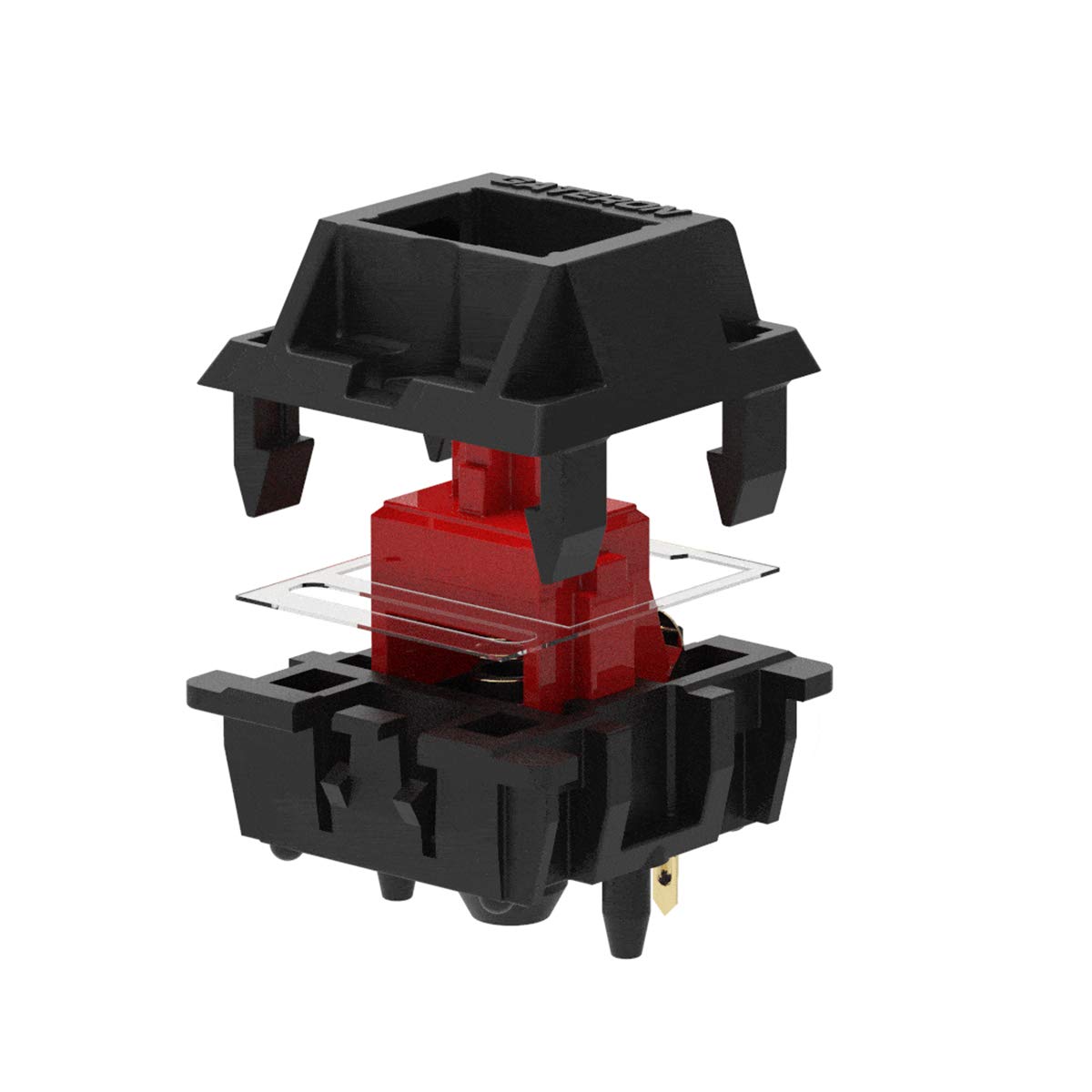 120/pcs Switch Films for Mechanical Keyboard HTV+PC Soft Double Layer Keyboard Switch Film