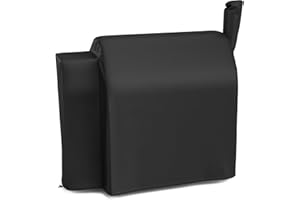 NUPICK Grill Cover for Traeger 780/34 Series, Zipper Design, Heavy Duty and Waterproof Pellet Cover for Traeger Texas Pro 34 Grills