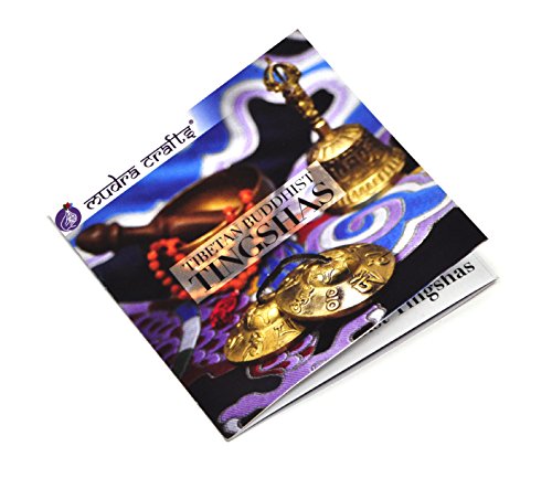 image for Mudra Crafts Tibetan Handmade Yoga Meditation Om Tingsha Bell Chimes C