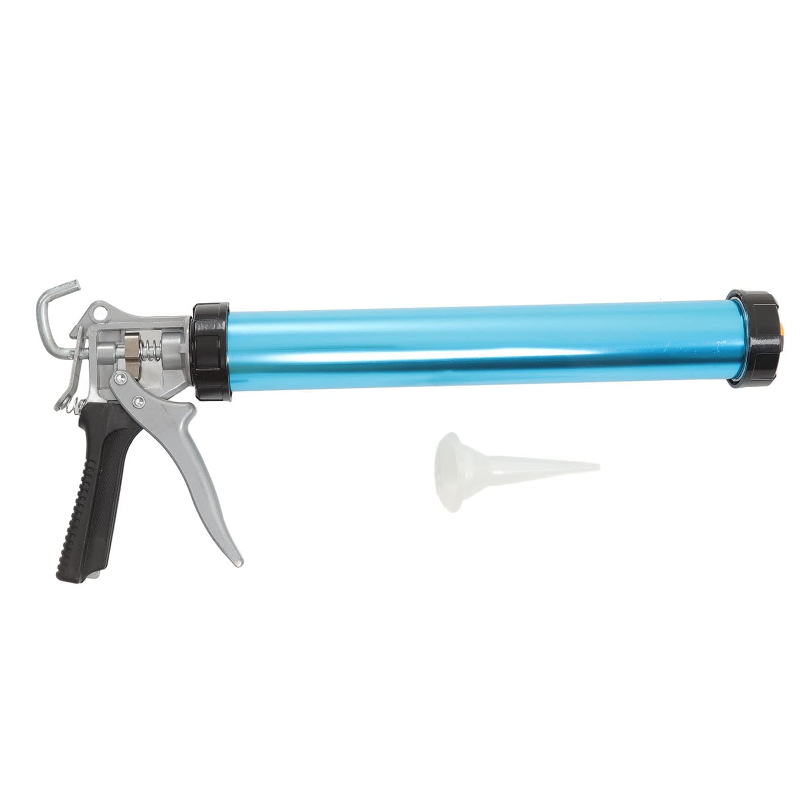 Dripless Caulking Gun, Hand Caulk Gun, Aluminum Effort Saving Rotatable Handle Heavy Duty Sealant Gun, Sealant Gun Caulk Dispenser for Tiles, Window Joints