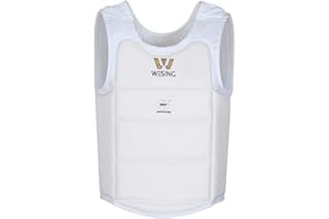 wesing Professional Karate Men Chest Protector Karate Chest Guard Approved by WKF