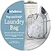 Whitmor Pop and Fold Bag, Paloma Gray Laundry Hamper