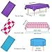 ETMURY Plastic Tablecloth 6 Pack Disposable Rectangle Table Covers 54 in. x 108 in. for 6 to 8 Foot Tables Indoor or Outdoor Parties Birthdays Weddings Christmas