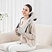 Shiatsu Back Neck Shoulder Massager with Heat - Massage Pillow Deep Kneading for Back Legs Neck Pain