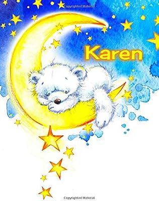 Karen Personalized Notebook Journal Diary 105 Lined - 