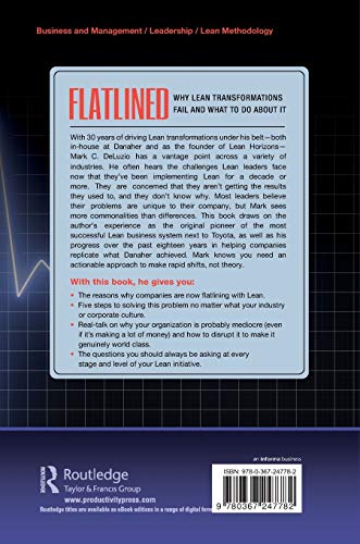 Flatlined: Why Lean Transformations Fail and What to Do About It