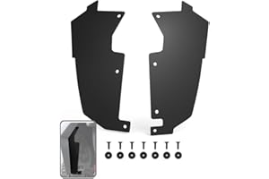 A & UTV PRO Rear Wheel Well Guard Block Offs for 2020-2024 Polaris RZR PRO XP/RZR PRO XP 4 Fender Flares Accessories, Inner S