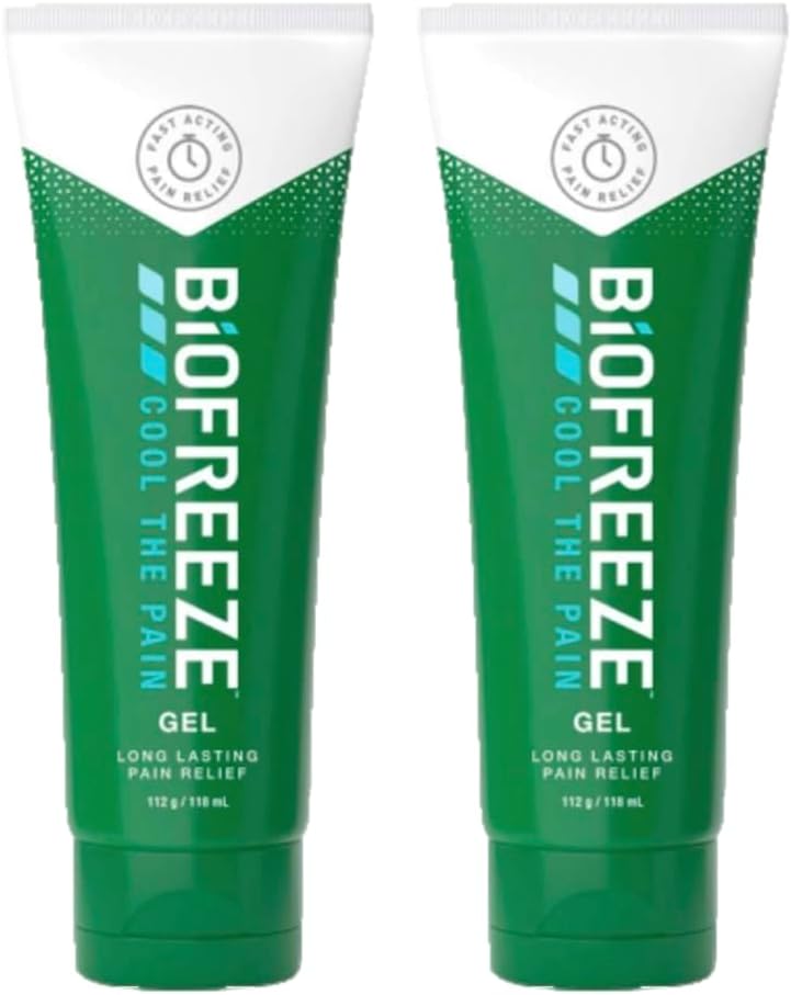 Biofreeze Cooling Gel 118ml Two Pack Pain Relief Muscles Joints