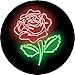 PopSockets: Collapsible Grip & Stand for Phones and Tablets - Neon Rose