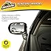 Armor All Blind Spot Mirror 2 Pack Mirrors For Cars SUV Trucks Motorcycle Side View Convex Wide Angle Fish Eye
