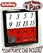 Schylling The 15 Puzzle - Number Slide Brain Teaser (4-Pack)