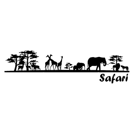 Amazon Com Safari Wall Decal Vinyl Stickers Decals Home