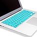 Kuzy - TEAL Keyboard Silicone Cover Skin for Macbook / Macbook Pro 13 15 17 Aluminum Unibody