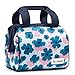Fit & Fresh Riley Insulated Lunch Bag with Zipper, Capri Poppies