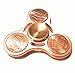 HAND SPINNER FIDGET PRIME METAL EDC TOY ADHD 100 % COPPER PLUS ULTRA DURABLE BEST HIGH SPEED RUNNER PRODUCT RUN UP BETWEEN 4 TO 5 MINUTES TOYS FOR (CHILDREN & ADULTS) GOLD