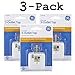 3 Packs of GE Grounded 3-Outlet Tap, 58368