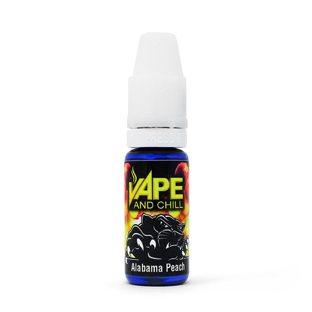 E Cigarette Liquid Alabama Peach NonNicotine Vaping Juice by Vape and