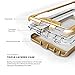 Zizo ION Series Compatible with LG V20 Case Military Grade Drop Tested with Tempered Glass Screen Protector Gold Clear