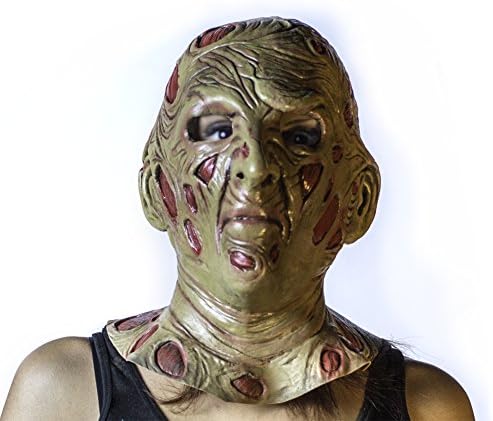 The Mask Biz Scary Freddy Krueger Monster Face Doll Murderer Crazy Head Mask
