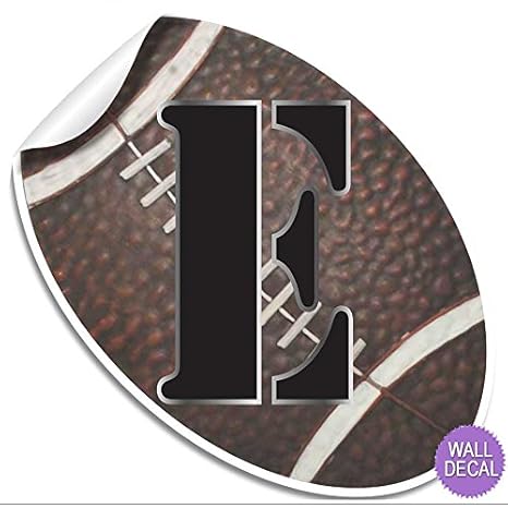 Amazoncom Wall Letters E Football Letter Stickers Alphabet Amazoncom Wall Letters E Football Letter Stickers Alphabet