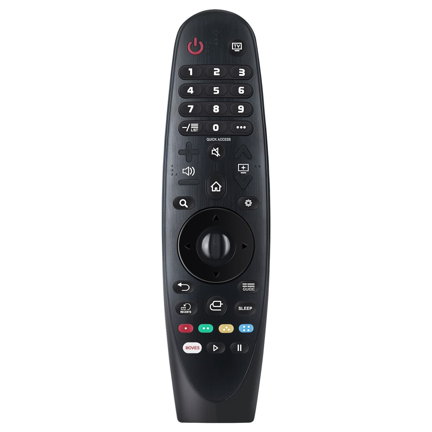 VINABTY AN-MR19BA Replace Infrared Remote Control Fit for LG TV 86NANO91ANA 75SM9070PSA 43UM7300PUA 86UM8070AUB 65UM7300AUE 49SM8600PUA 75SM8670PUA 70UM7370PUA