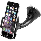 Car Mount Holder, Getron Windshield Dashboard Universal Car Cell Phone Cradle for iPhone X 8 Plus 8 7 Plus 6S 6 SE 5S Samsung Galaxy S8 Plus S7 Edge Note 8 Google Pixel 2 XL LG G6 and All Smartphones