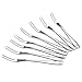Obston 12 Pieces Small Dessert Forks, Bistro Cocktail Forks, 5.27 Inches