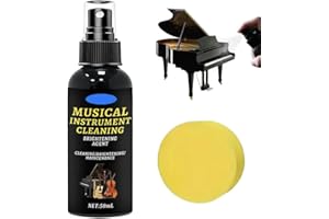 Piano Shine Polish & Cleaner - Clean, Polish, Wax & Protect Glossy Pianos & Surfaces,Polishing Brightening Agent,50ml Piano C