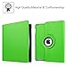 Fintie Rotating Case for iPad 4 3 2 (Old Model) 9.7 inch Tablet - 360 Degree Rotating Smart Stand Protective Cover Auto Wake/Sleep for iPad 4th Gen Retina Display, iPad 3 & iPad 2, Green